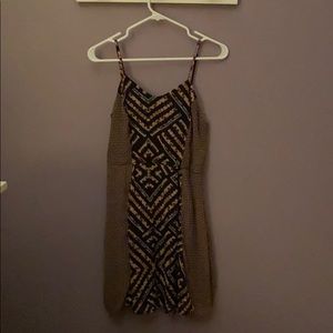 Tribal print dress